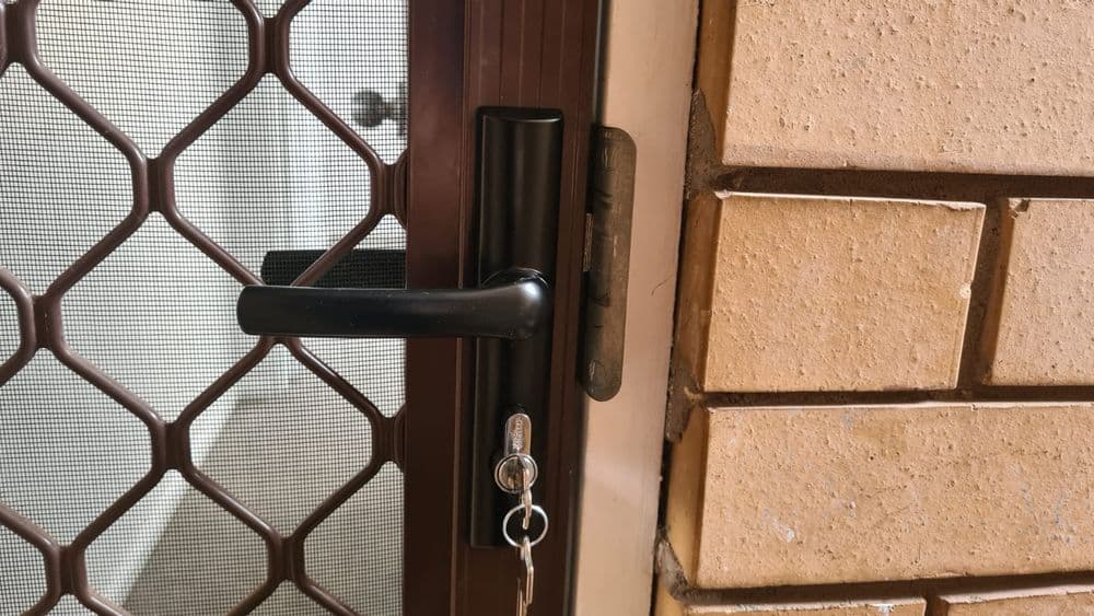 Screen Door Lock Replacement