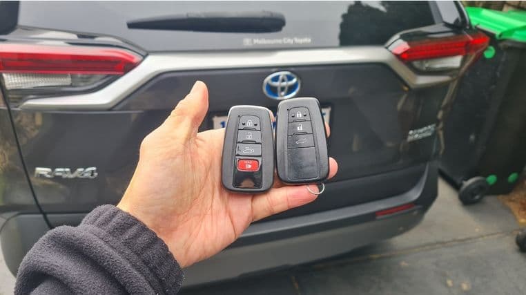 Toyota RAV4 Smart/Proximity car key - Image 2